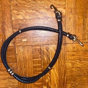 J. McLaughlin hook belt (black) - Size 28
